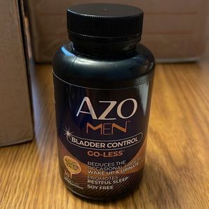 Azo Men Baldder control
